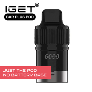 IGET BAR PLUS – POD ONLY – BLUEBERRY RASPBERRY BUBBLE GUM – 6000 PUFFS (No Battery Base)