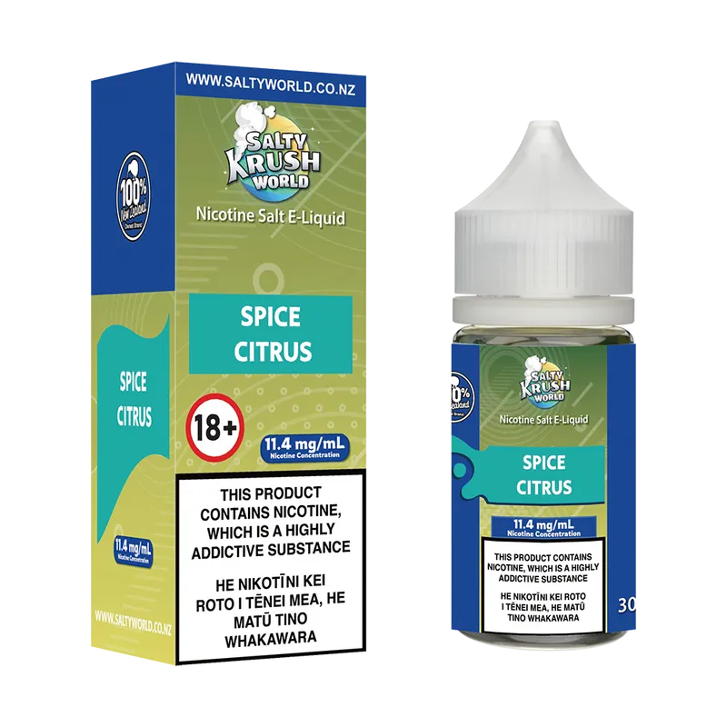 Spice Citrus Nicotine Salt E-liquid - Image 2