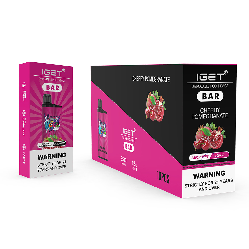 IGET Bar 3500 Puffs Disposable 10 x IGET Bar - Image 2