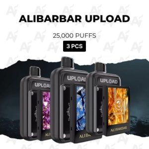 3 PCS – Alibarbar Upload 25000 Puffs